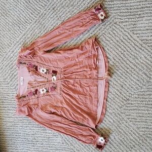 In Loom Embroidered Blouse